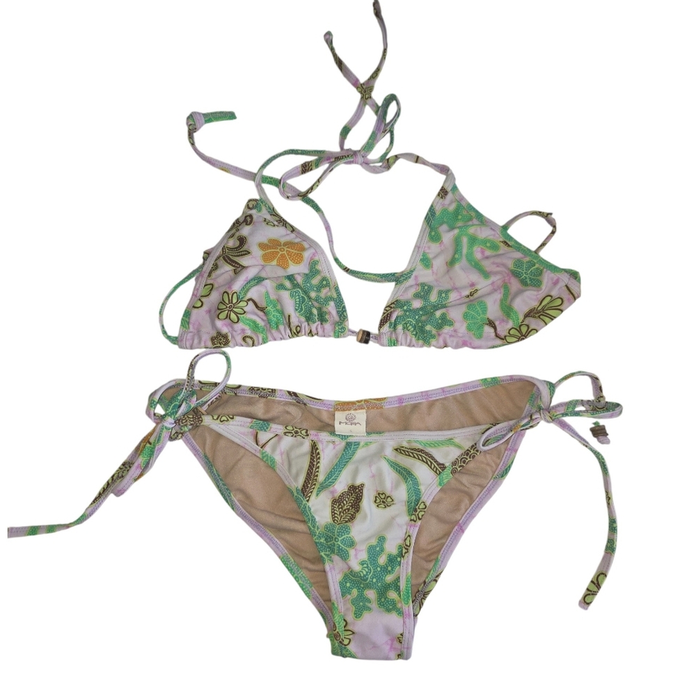 Mora Bikini Top And Ruched Bottom